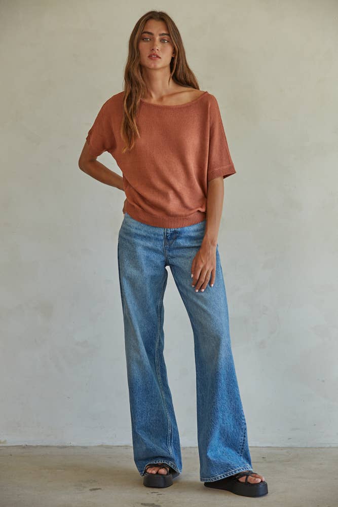 ONLY ME TOP: Ash Grey