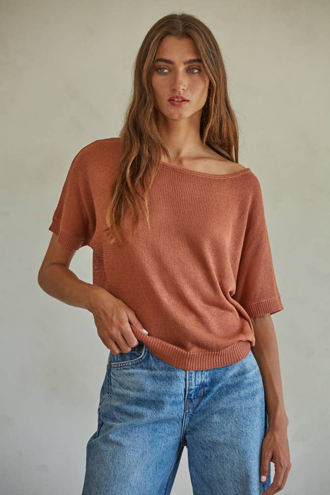ONLY ME TOP: Ash Grey