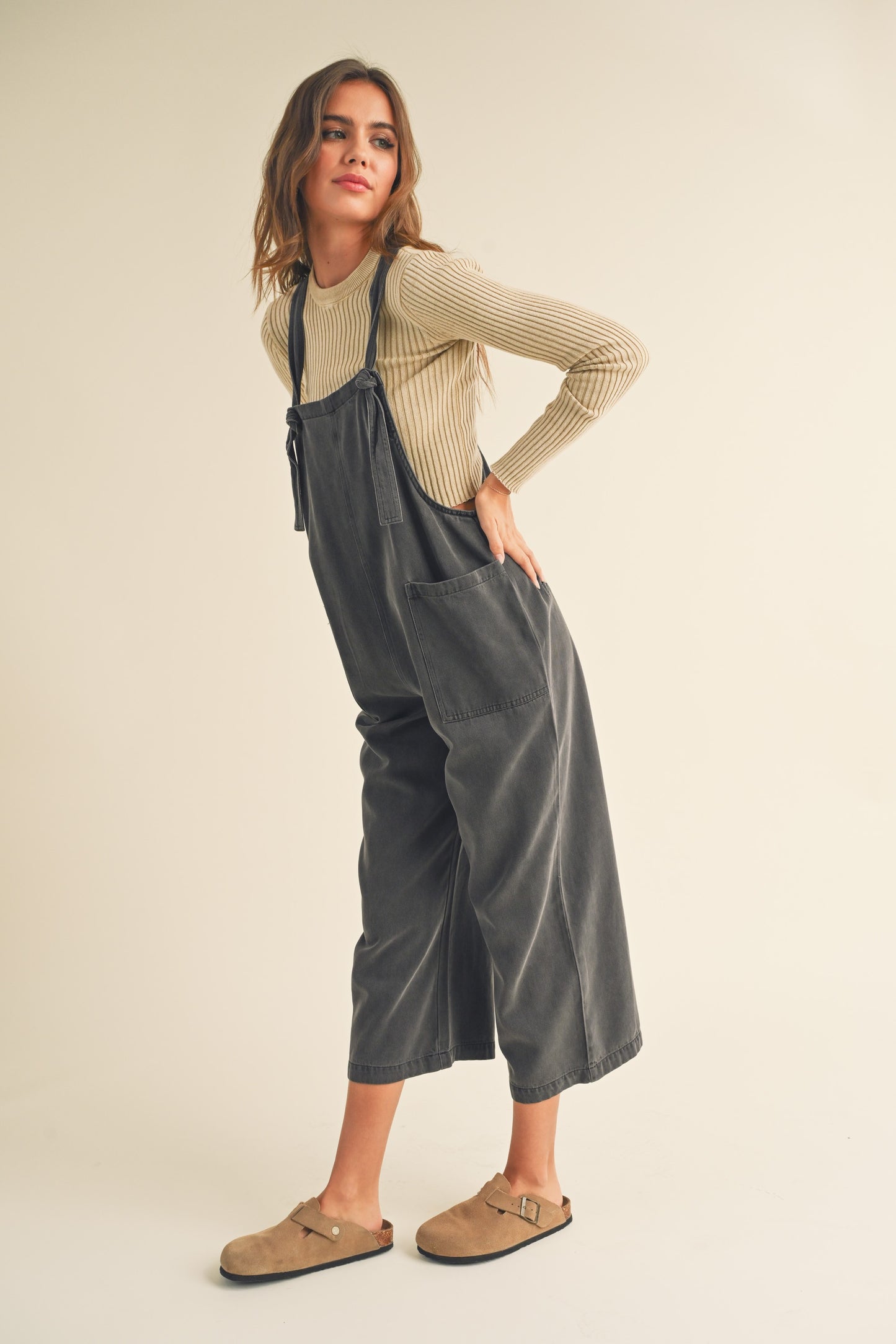 TENCEL WASHED JUMPSUIT