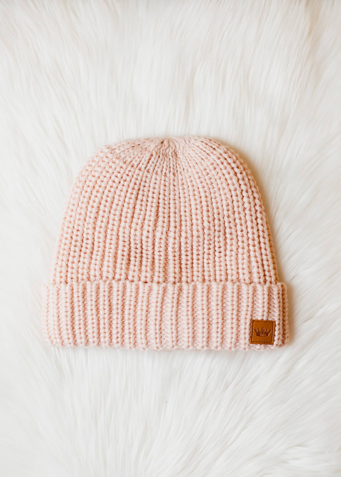 Blush Knit Beanie