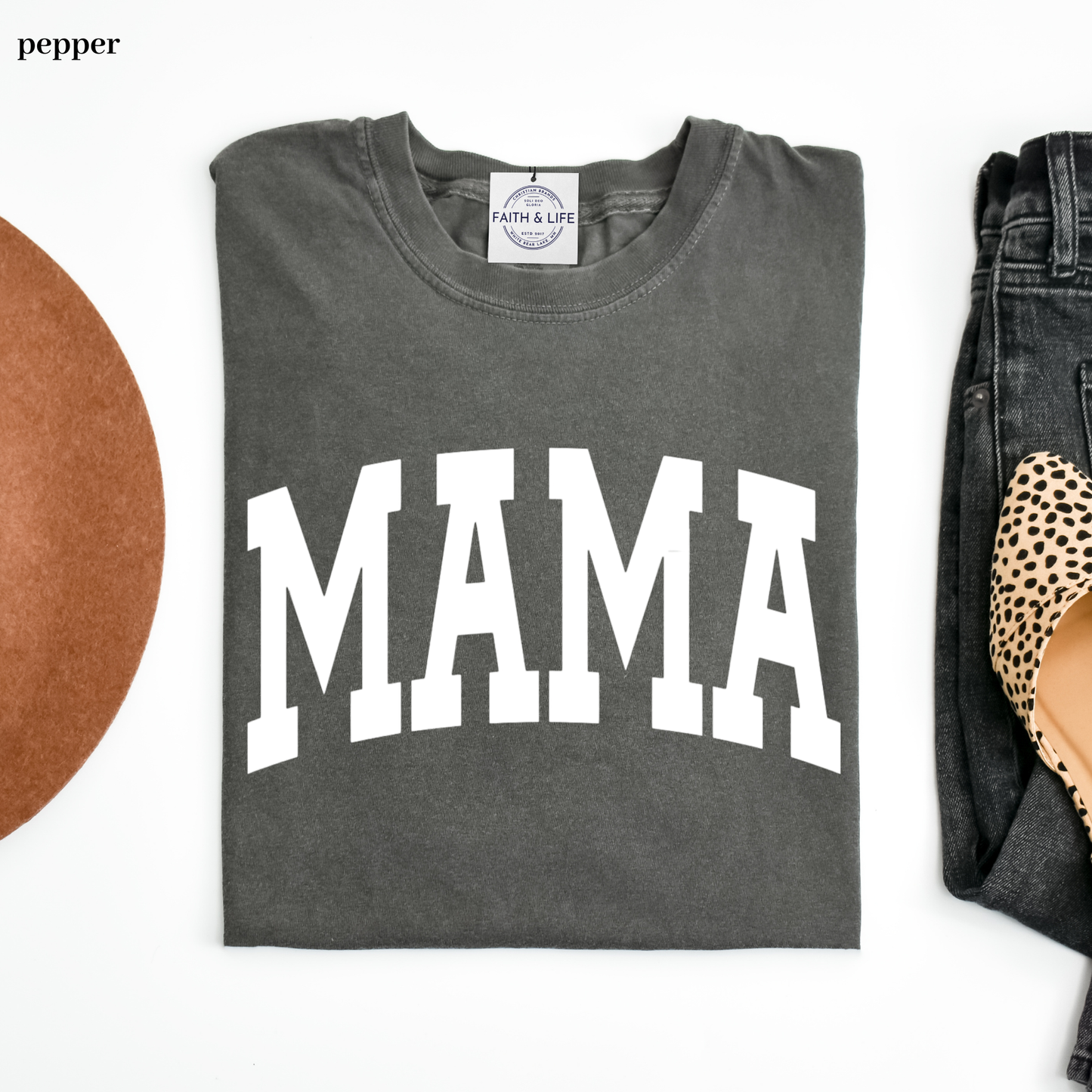 MAMA Comfort Tee, Perfect for Mothers Day: Pepper