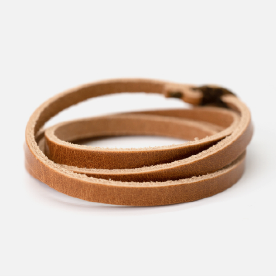 Whitney Wrap Bracelet: Natural