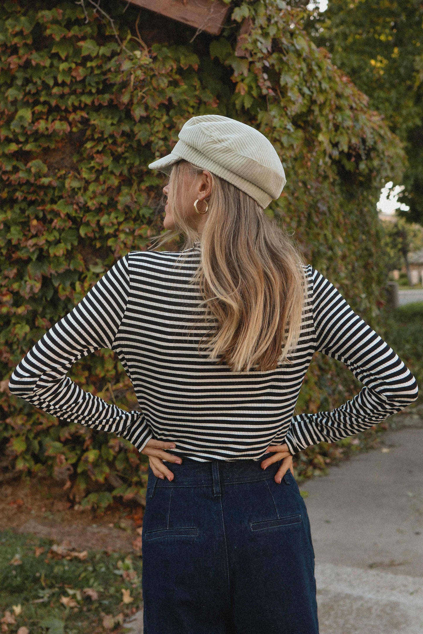 Be Simple Striped Top