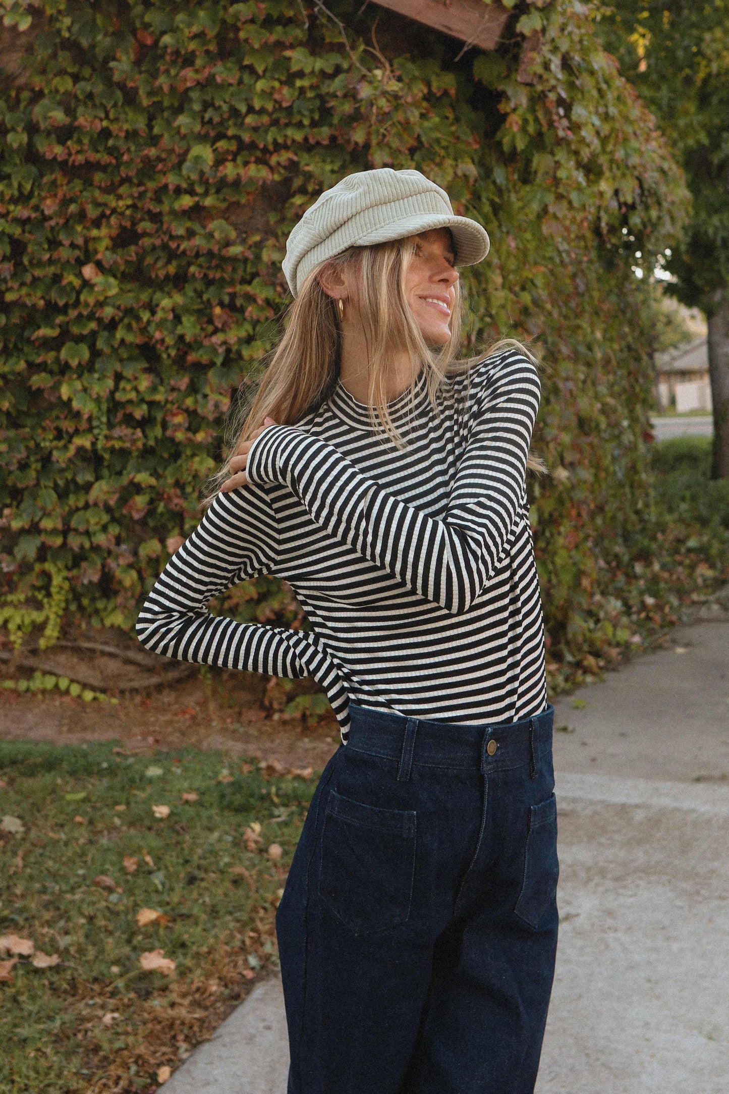 Be Simple Striped Top