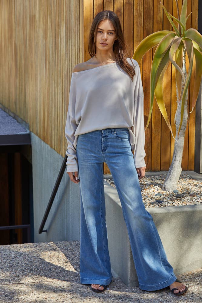 THE MICHELLE TOP: Taupe