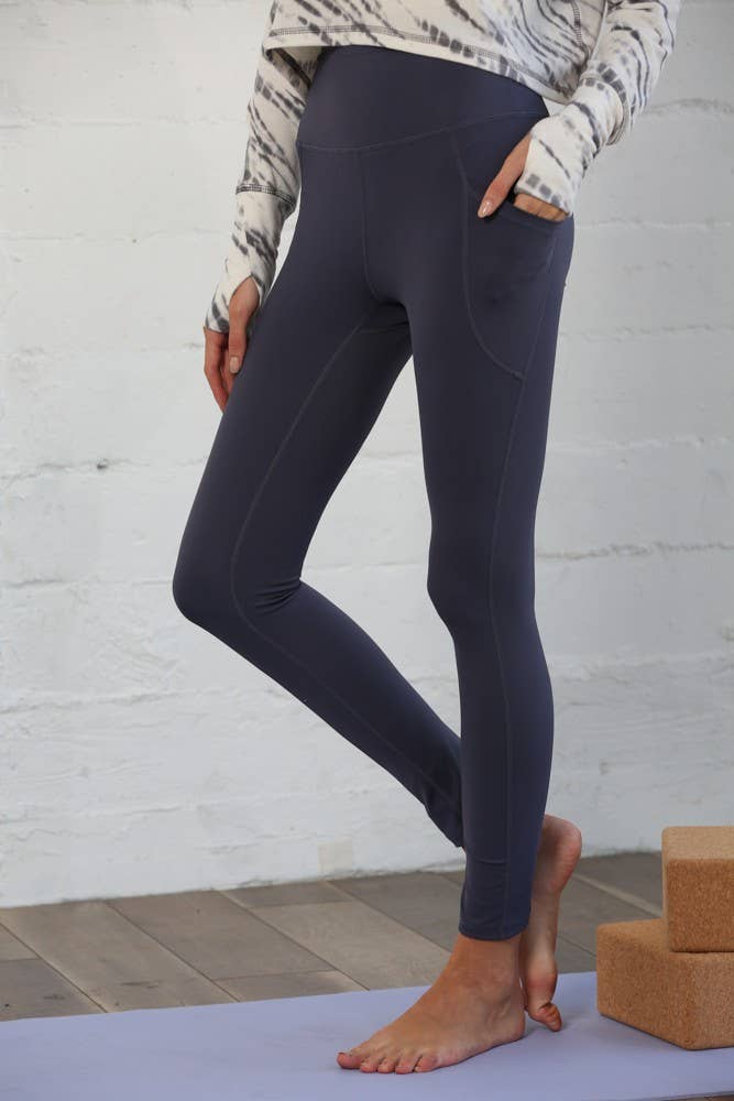 By Together-Active Leggings: Midnight Blue