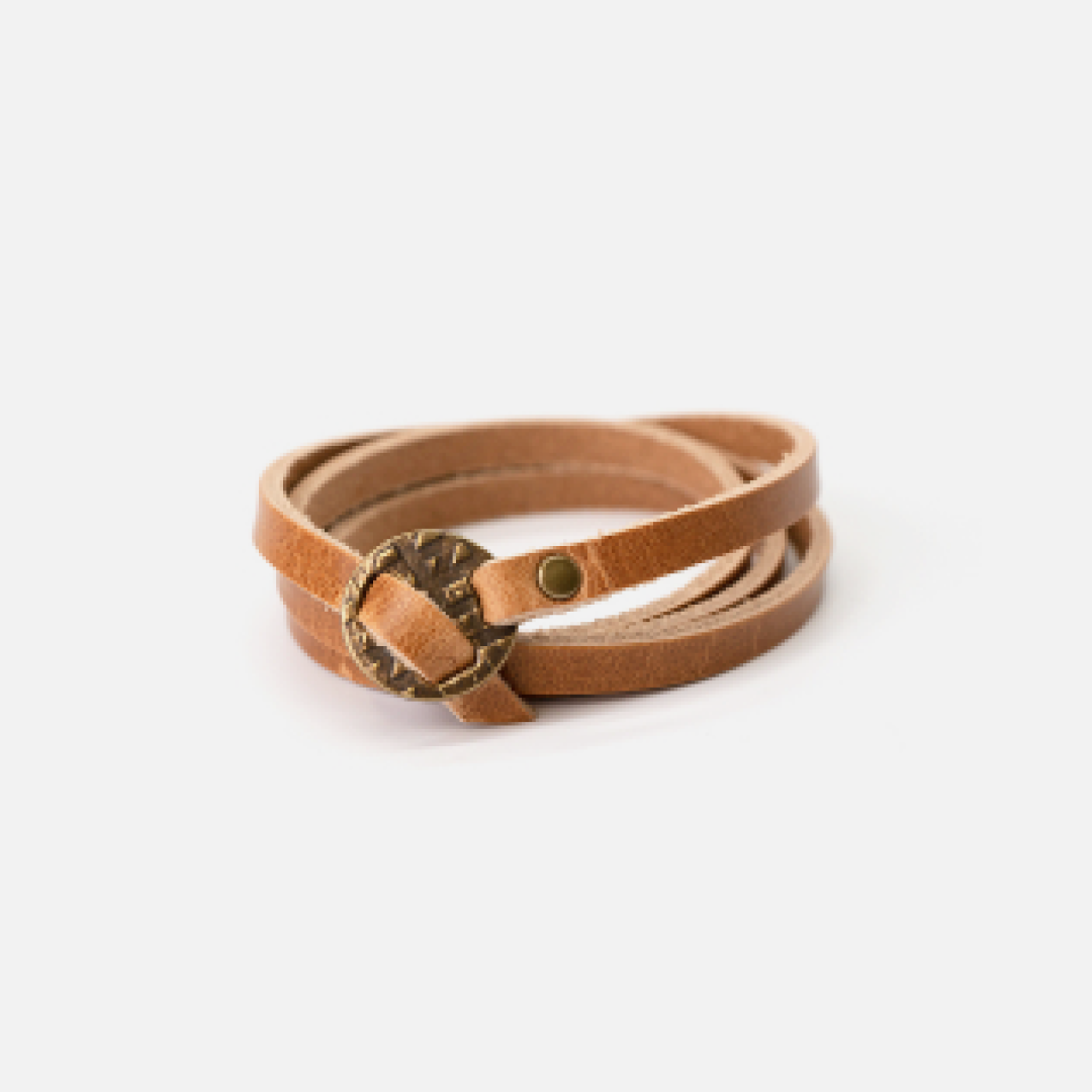 Whitney Wrap Bracelet: Natural